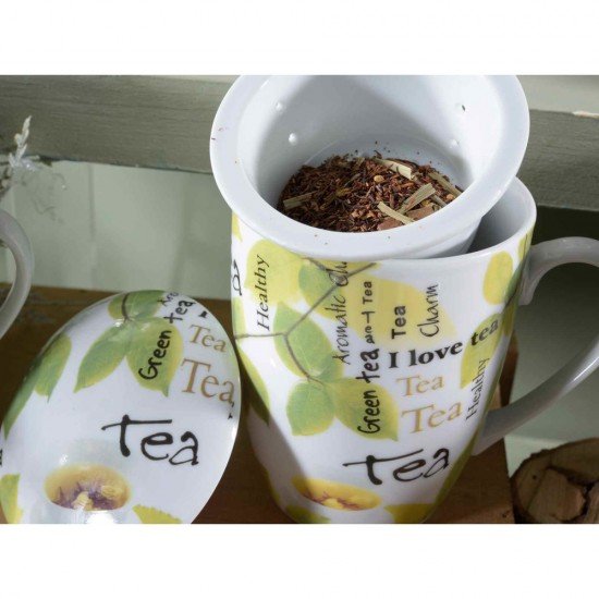 Tazza tisaniera in porcellana Tazza tisaniera in porcellana