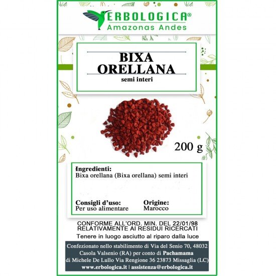 Bixa orellana semi interi Bixa orellana semi interi