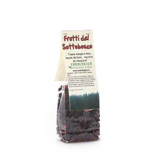 Tisana ai frutti del sottobosco 100 grammi Tisana ai frutti del sottobosco 100 grammi