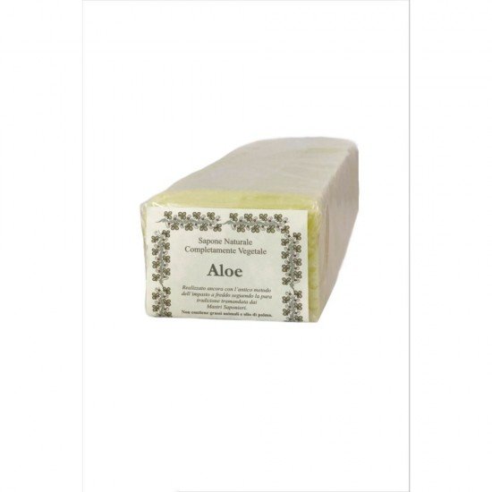 Sapone artigianale naturale barra da 1 kg aloe vera Sapone artigianale naturale barra da 1 kg aloe vera