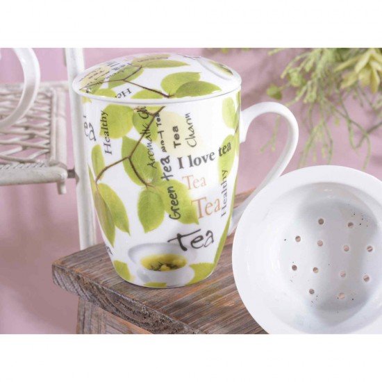 Tazza tisaniera in porcellana Tazza tisaniera in porcellana